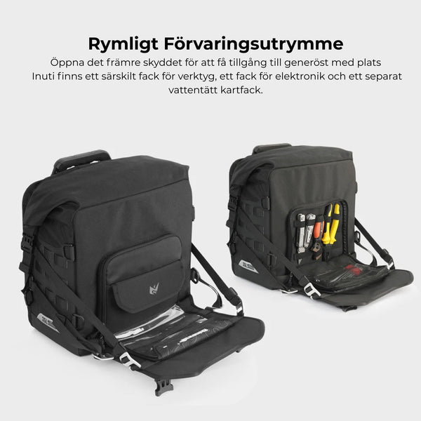 Vattentät Quick Release Sidoväska 35L