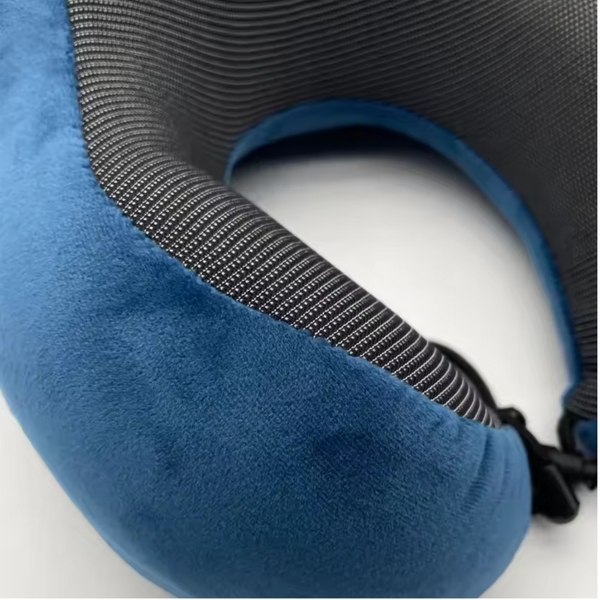 Resekudde i Memory Foam – Ergonomiskt Nackstöd för Flyg, Bil & Tåg U-formad & Bekväm Sovkudde