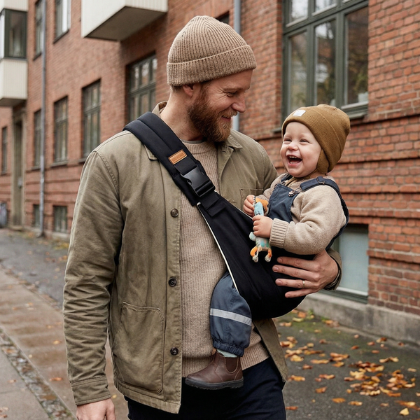 Bärsele för barn 0-12 Månader – Ergonomisk, Bekväm & Justerbar