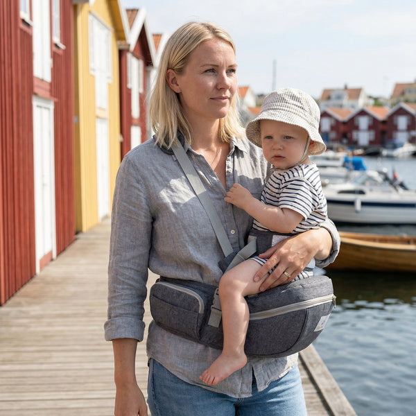 Ergonomisk Höftbärare – Avlastar Rygg & Gör Bärandet Enklare i Vardagen