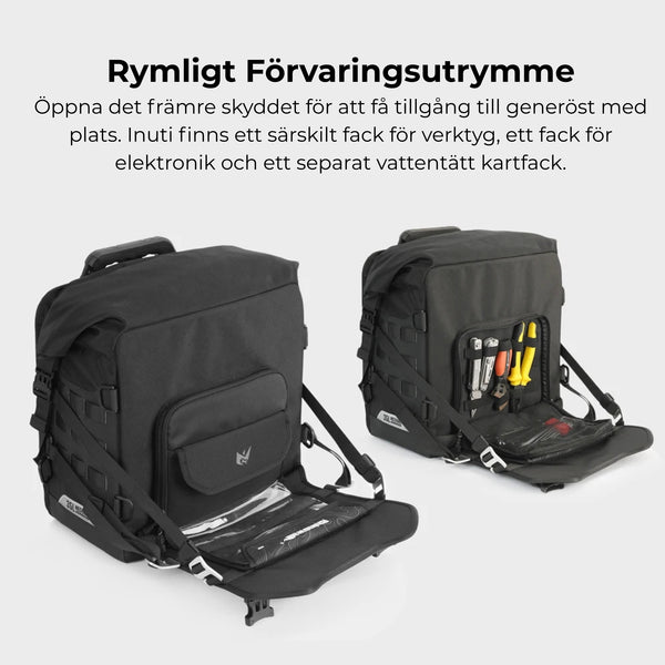 Vattentät Quick Release Sidoväska 35L