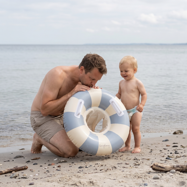 Trygg Babysimring 0–4 år – Med Sits & Stabil Design